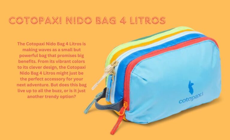 Cotopaxi Nido Bag 4 Litros