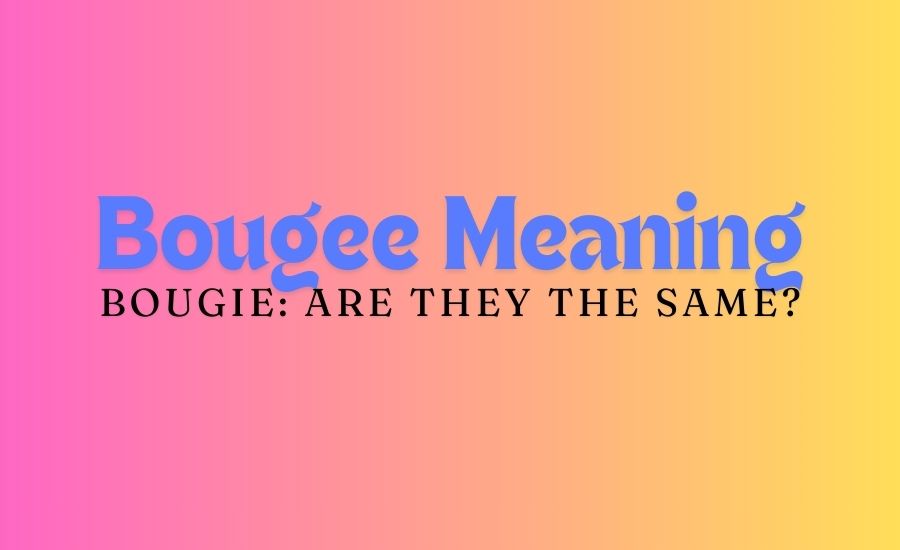 Bougee Meaning