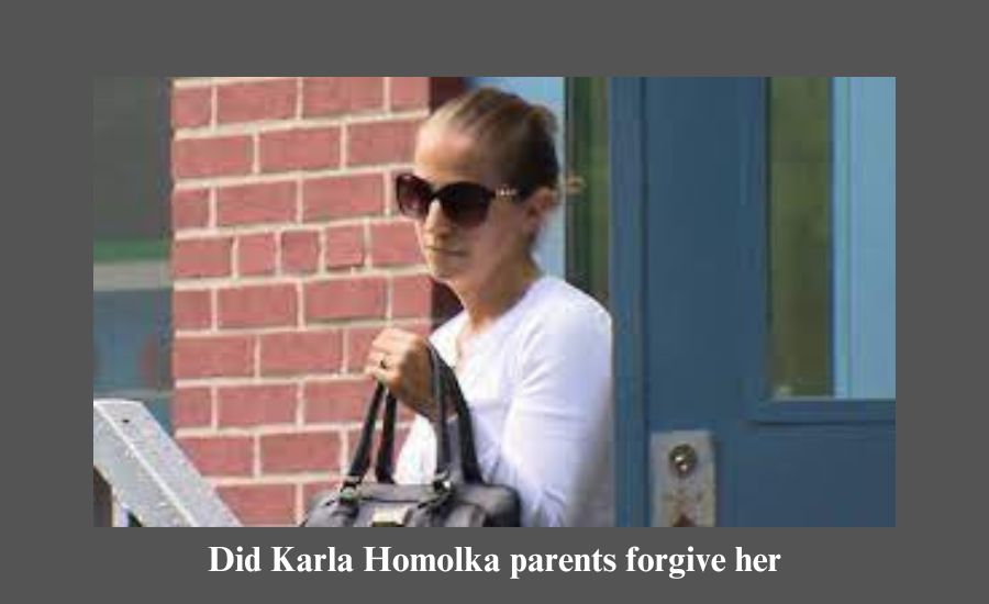 Did Karla Homolka parents forgive her