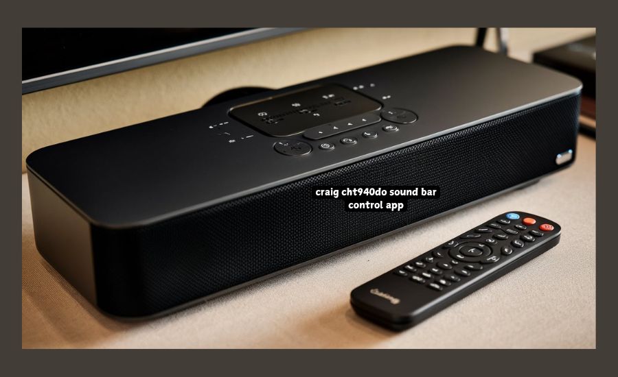 craig cht940do sound bar control app