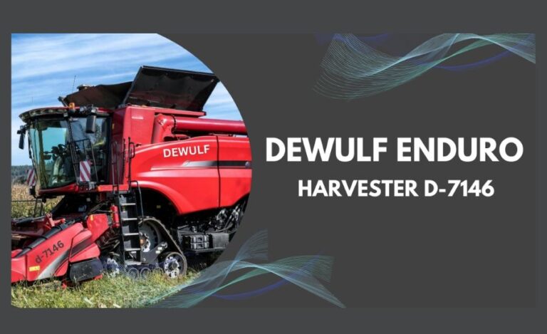 dewulf harvester model d-7146